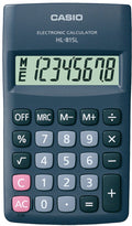 Casio hl-815l calculator pocket basisrekenmachine zwart