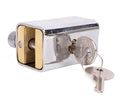 GAD Sternschloss, Messing mit 2 Stiften, 8 mm