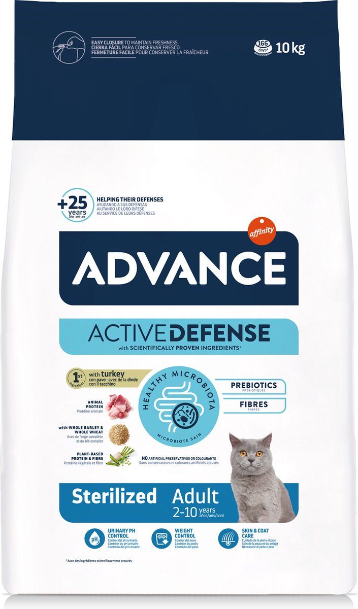 Advance - sterilized turkey kattenvoer