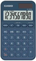 Casio zakrekenmachine navy (b x h x d) 70 x 8.6 x 120 mm