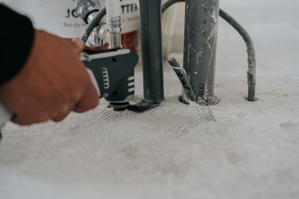 Wechselstrombatterie-Multitool (Maxxpack 18V).