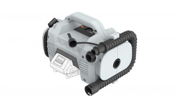 Wechselstrom-Akkukompressor 10 bar (Maxxpack 18V).