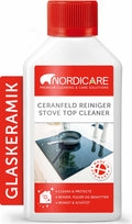Nordicare keramische kookplaat reiniger (250ml) voor keramische kookplaat of inductiekookplaat - keramische kookplaat reiniger voor ingebrande glaskeramische - inductiekookplaat reinigingsmiddel spray