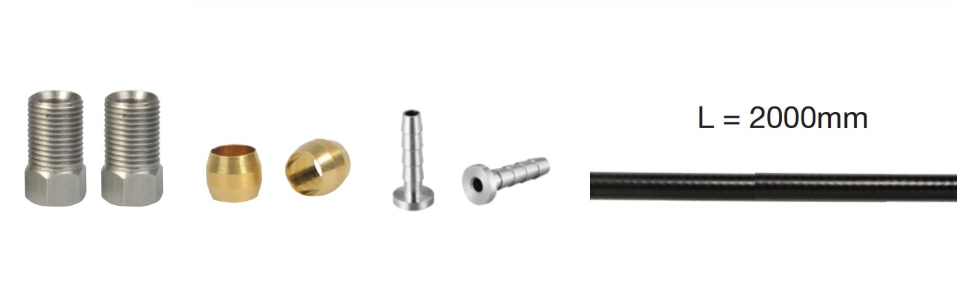 ELVEDES Shimano hydro remleiding set 2m 2020107