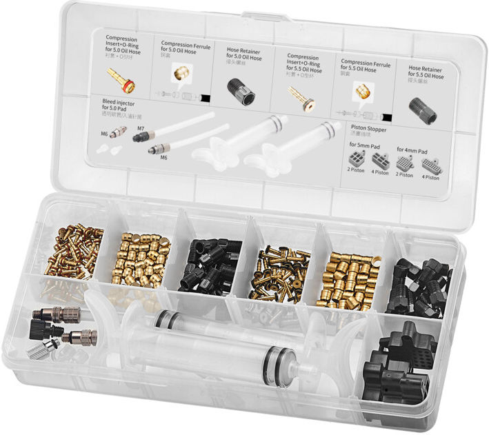 Tektro Scheibenbremsen-Servicekit für ø5,0 5,5 mm Bremsleitung