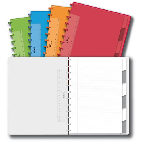 Notitieboek adoc colourlines 6010101 assorti