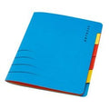 Jalema sorteermap djois secolor blauw 6 tabs a4