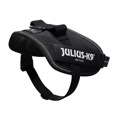 Julius k9 julius-k9 idc powertuig - hondentuig - xs - mini-mini - zwart