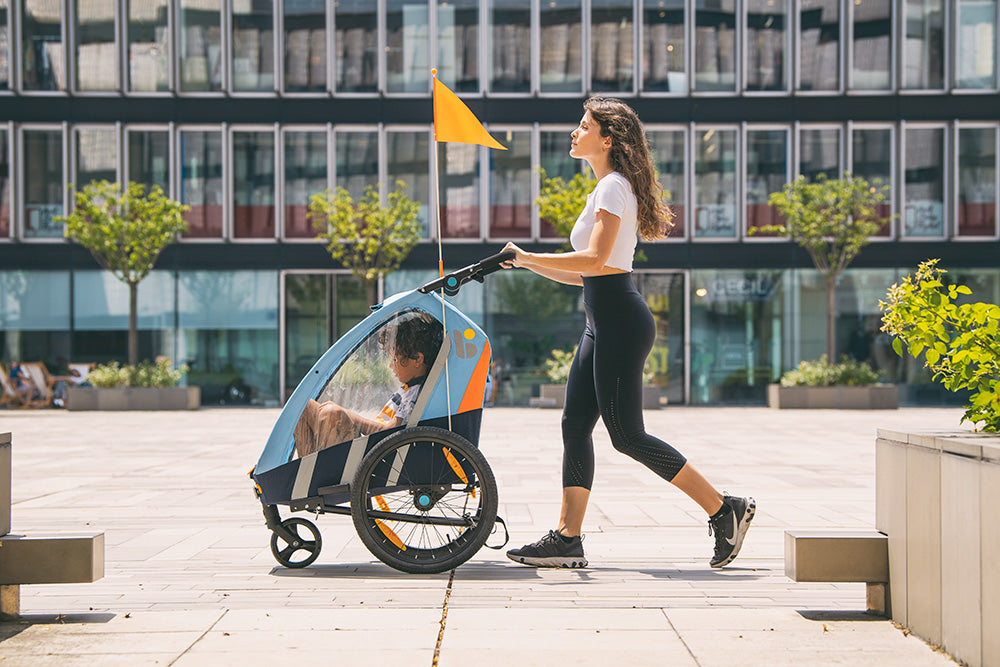 Bellelli Kinderfahrradanhänger 2 in 1 Trailblazer