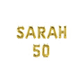 Paperdreams folie ballon slinger - sarah 50