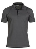 Dassy polo orbital grijs zwart l