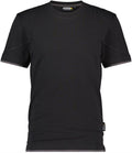 Dassy t-shirt kinetic zwart grijs l