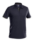 Dassy polo traxion marine grijs m