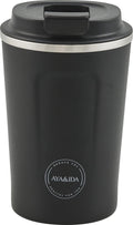 Aya ida aya ida - cup2go - thermosbeker - koffiebeker - coffee to go - reisbeker - meenemen - 380ml - matte black