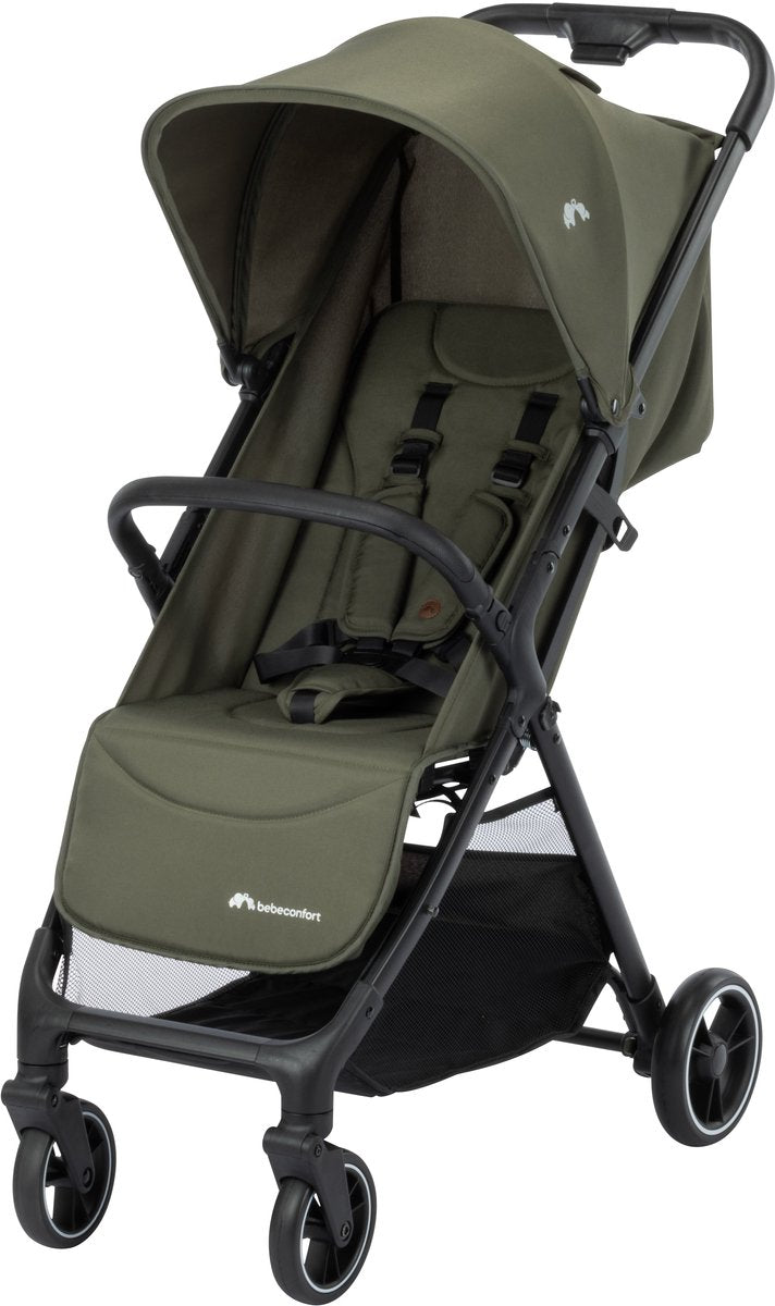 Bebeconfort azur - buggy - 0-3 jaar (0-15 kg) - automatisch opvouwbaar - mineral green