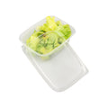 Bak + deksel helder pp 108 x 27 mm (50x 125cc)