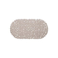 Wicotex anti-slip badmat pvc 68x35cm taupe