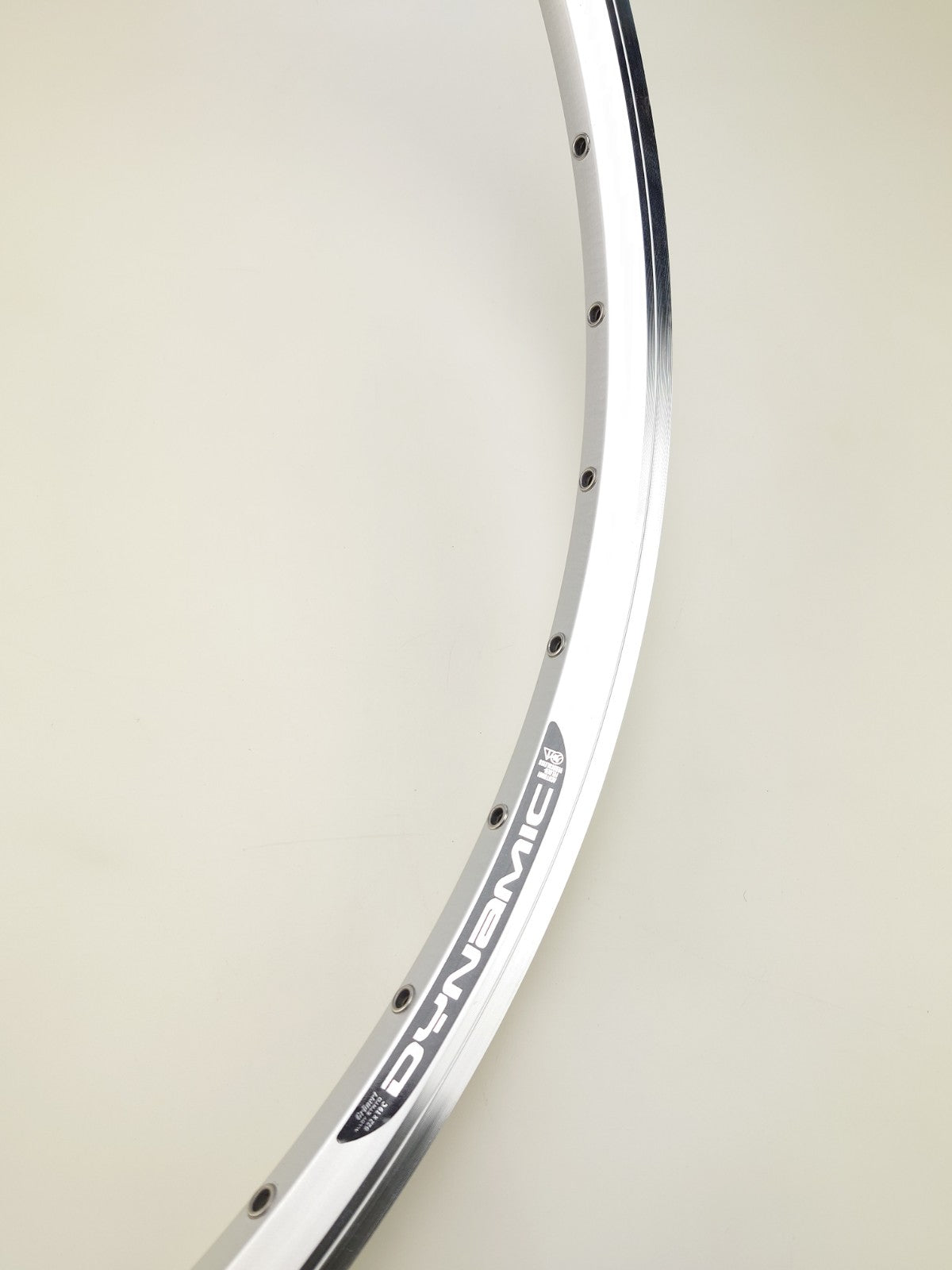 Felge Dynamic 28 Silber mit Bremskante
