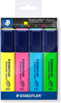 Staedtler textsurfer classic tekstmarker - set 4 st