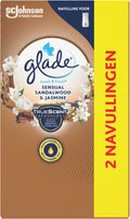 Glade touch fresh sensual sandalwood jasmine twee navullingen 2 x 10 ml