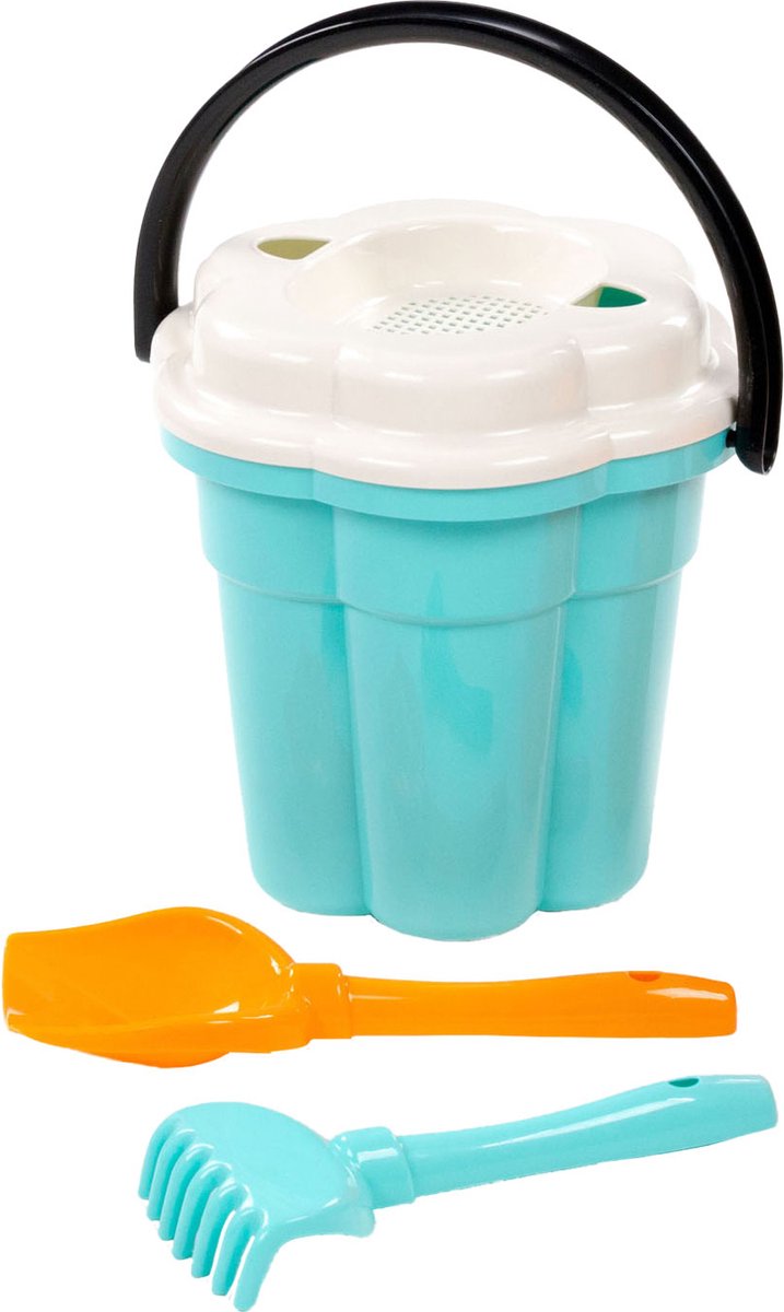 Cavallino Safari XL Classic Bucket Set blau, 4-teilig.