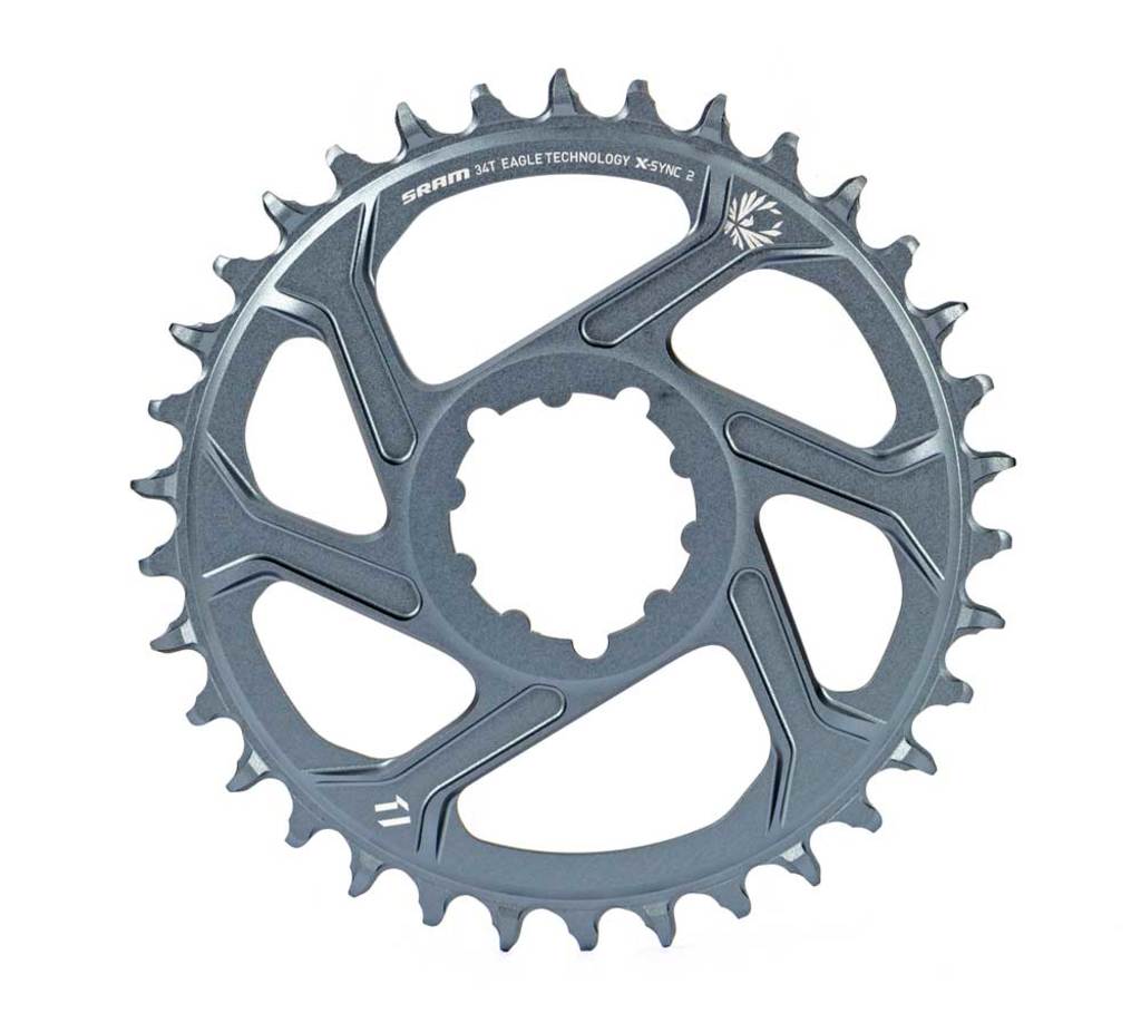 Sram kettenblatt x-sync 2 chain ring x-sync 2 34t polar grey