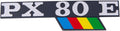Rms plakette stickers px80e