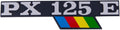 Rms plakette stickers px125e