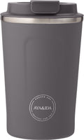 Aya ida aya ida - cup2go - thermosbeker - koffiebeker - coffee to go - reisbeker - meenemen - 380ml - dark grey