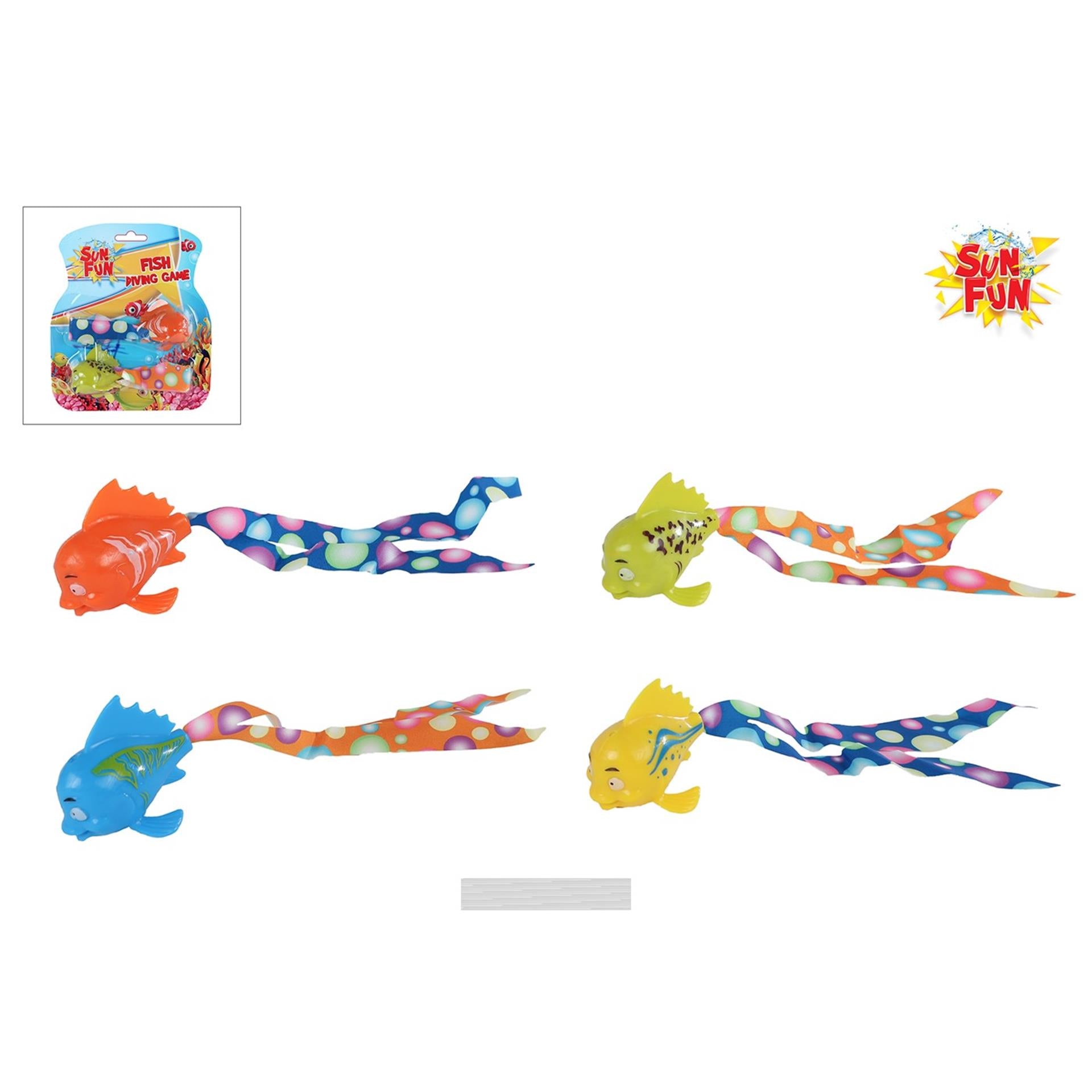 Sun fun duikspel vissen 2 op kaart