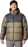 Columbia pike lake™ ii hooded jacket men's outdoorjas - stone green, shark - maat m