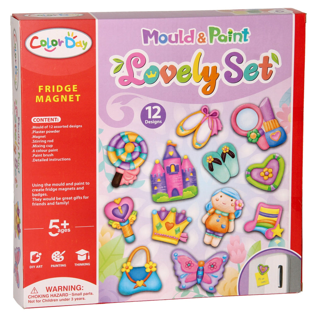Gipsabgussmagnete – 12 Designs