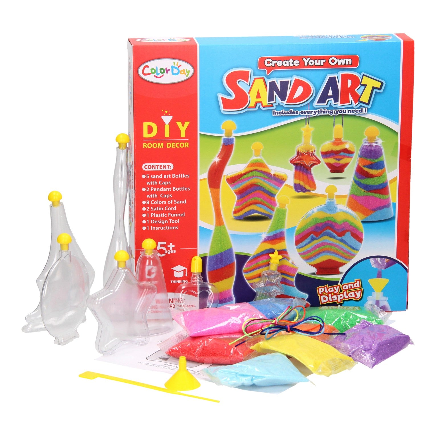 Sandkunst XXL, 20 Stück.