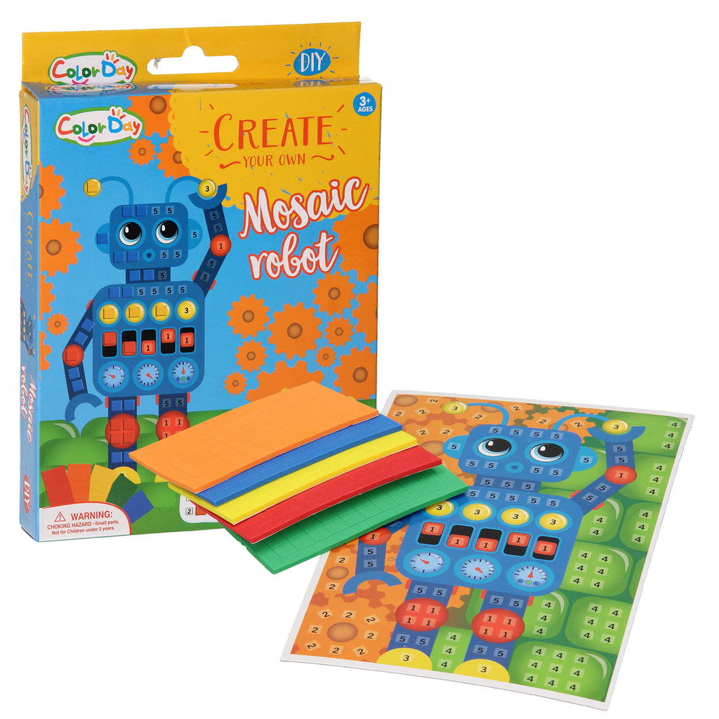 Maak je eigen mozaiek robot