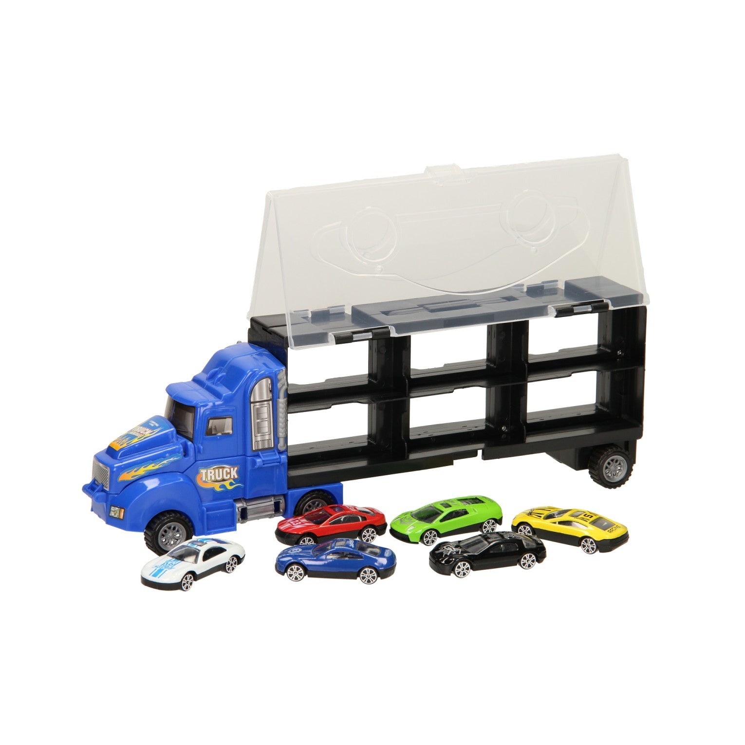 Autotransporter zur Lagerung - Blau