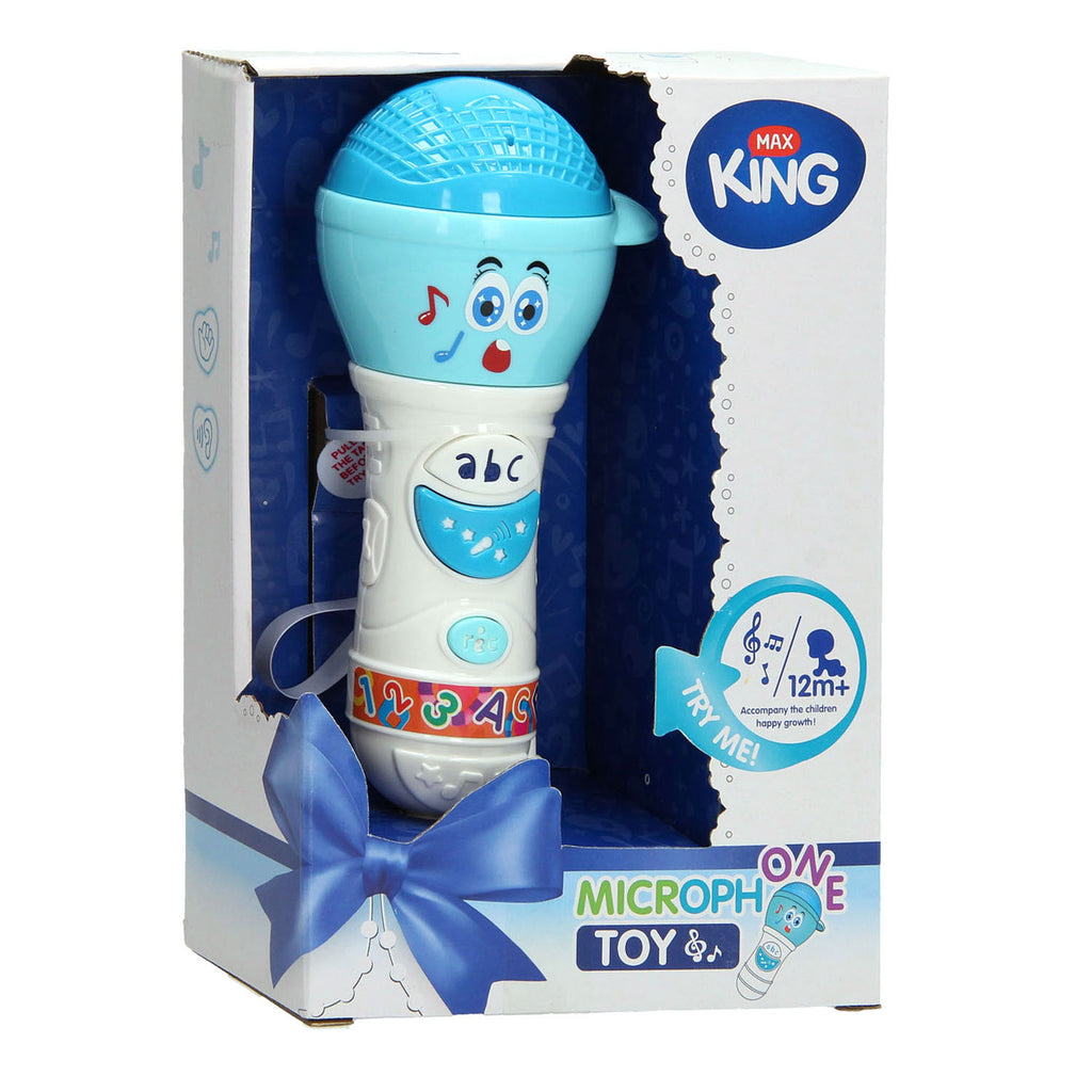 Peuter microfoon blauw