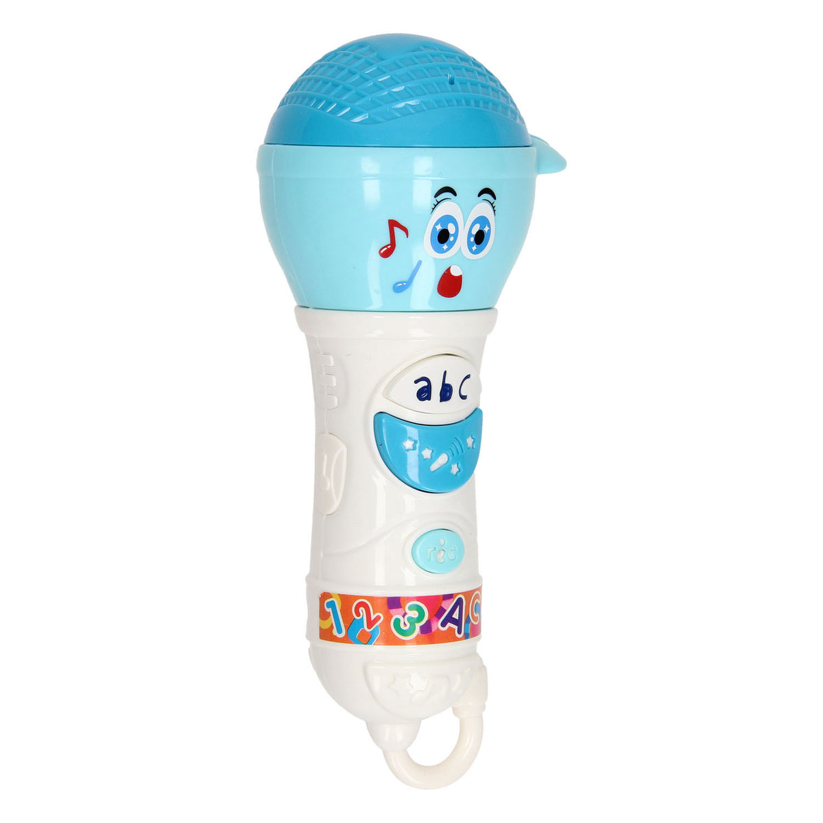Peuter microfoon blauw