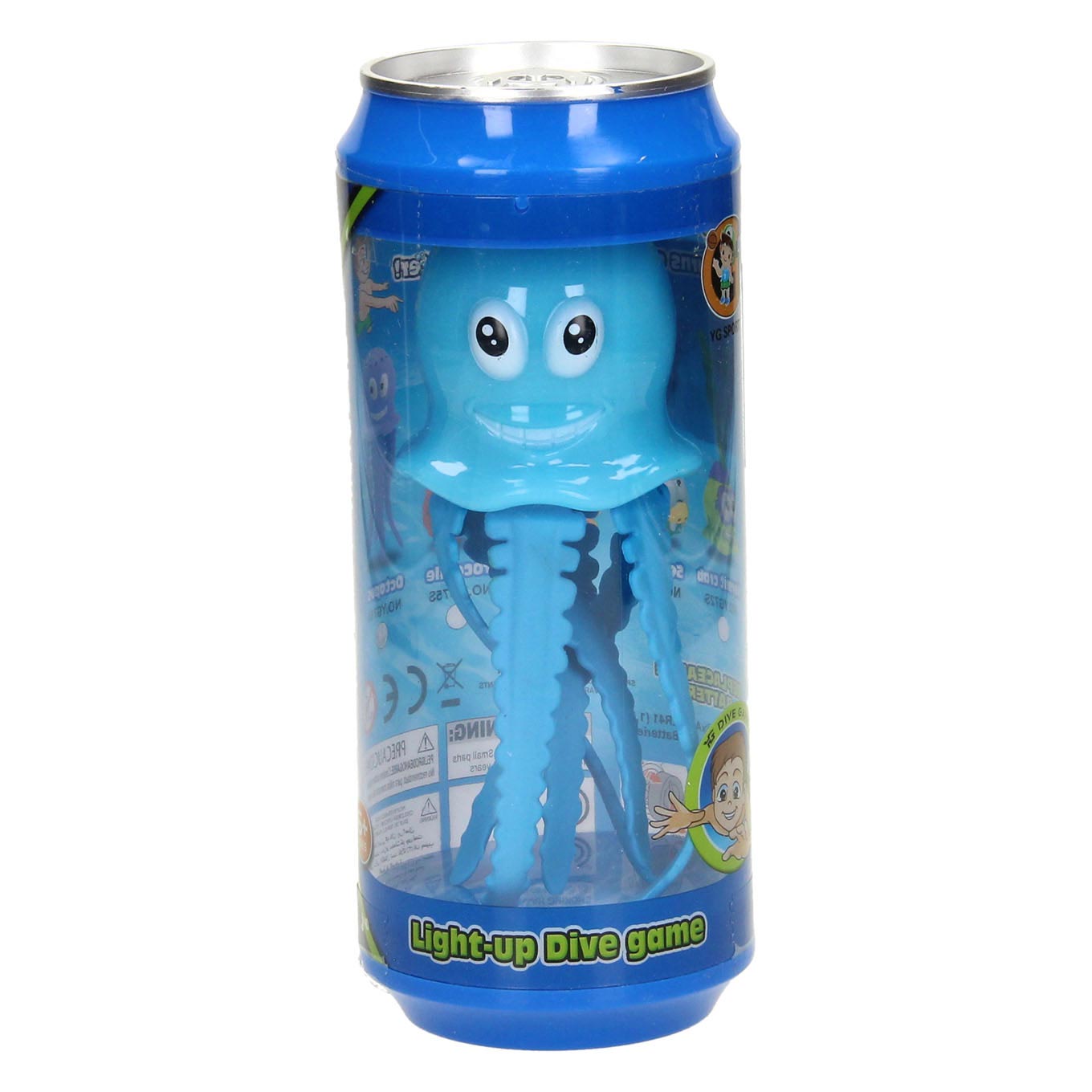Tauchende Figur mit Licht