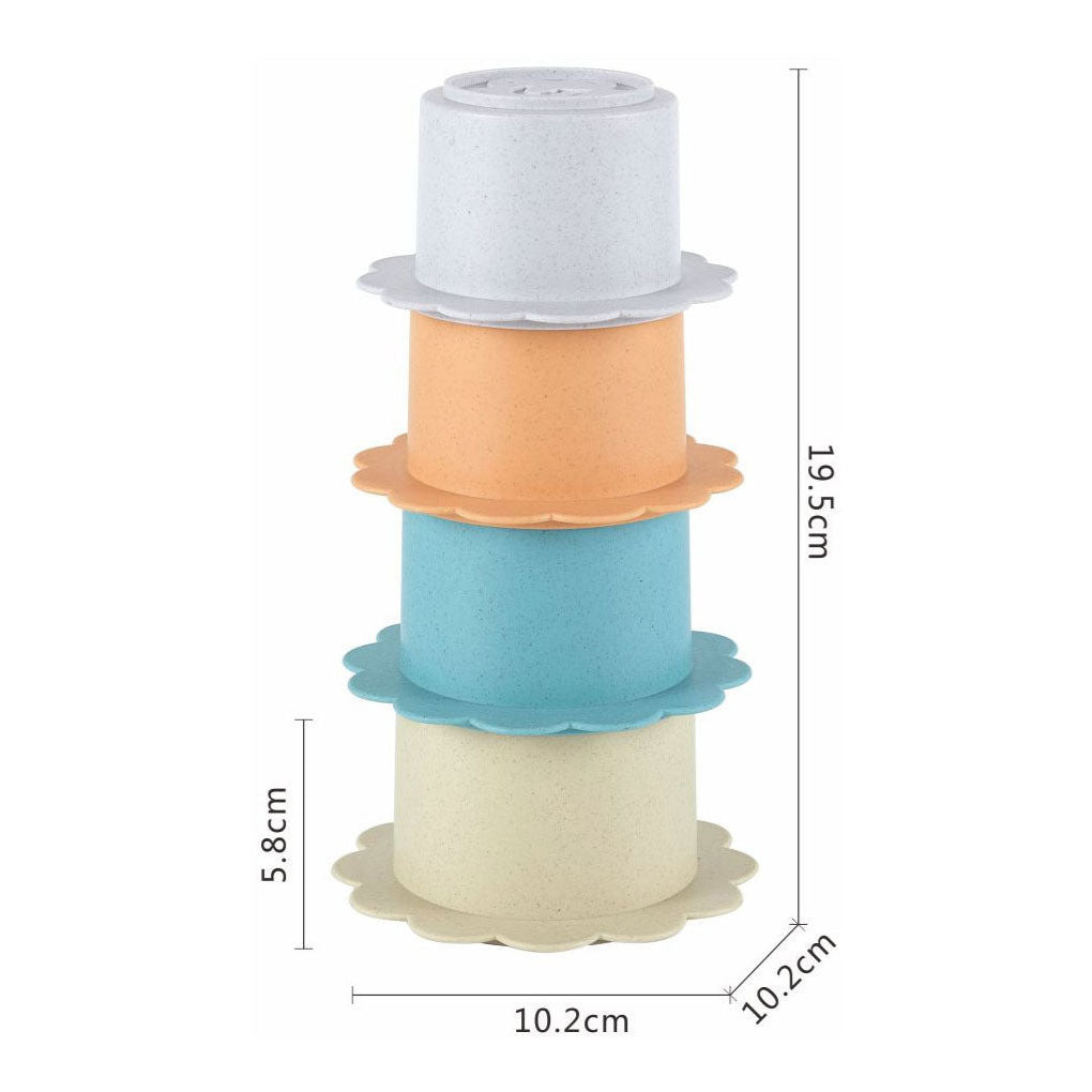 Set Badespielzeug Pastell, 12-teilig.