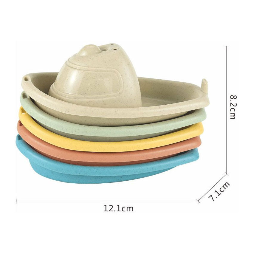 Set Badespielzeug Pastell, 12-teilig.
