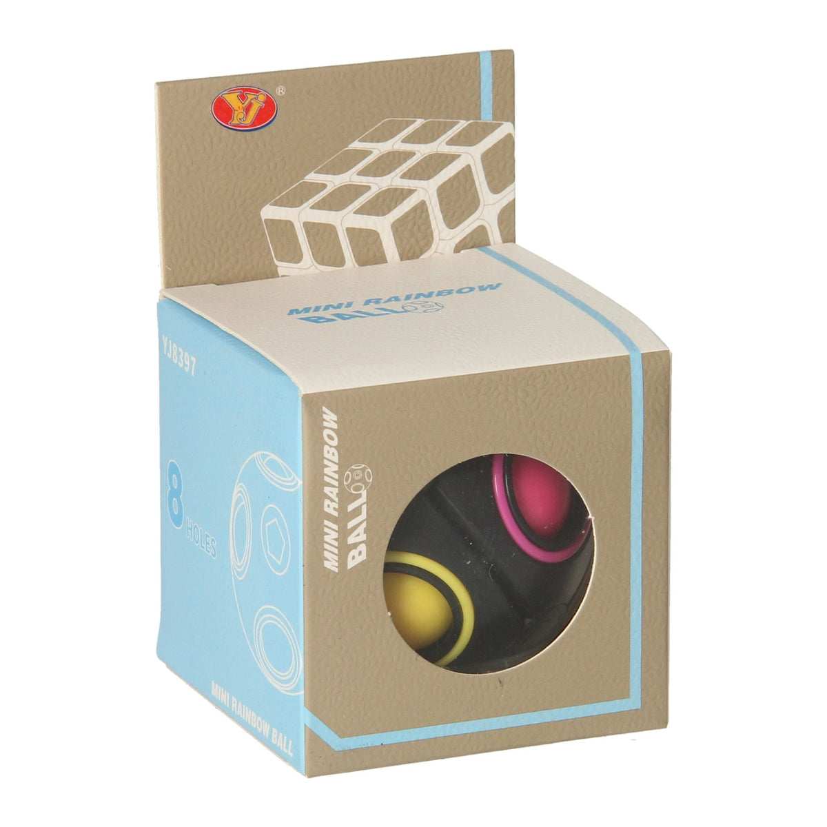 Magische puzzelbal zwart