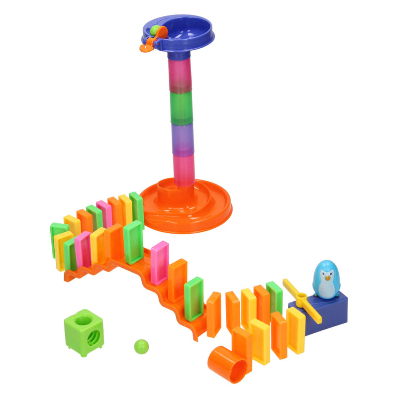 Murmelbahn-Domino-Set, 43-teilig.