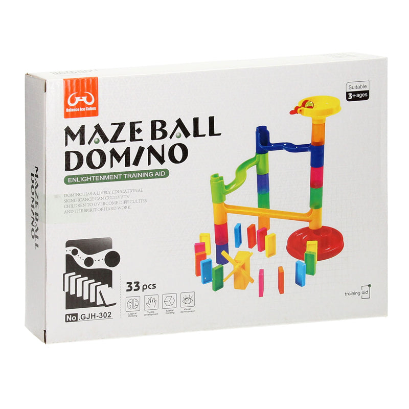 Marmorbahn Domino-Set, 33 Teile.