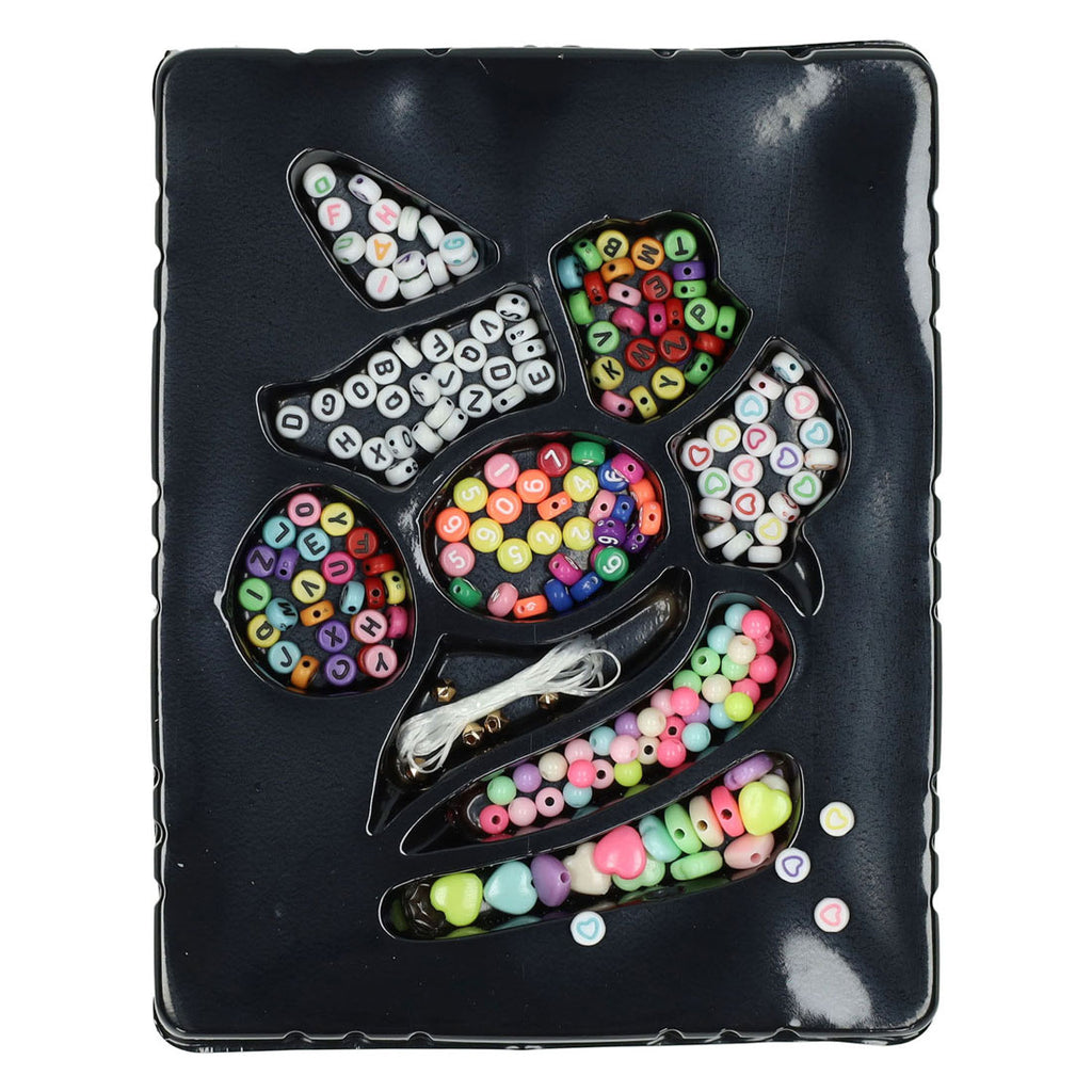 Fashion kralenset letters cijfers