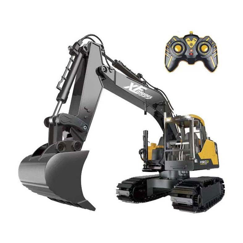 Rc bestuurbare graafmachine rupsbanden