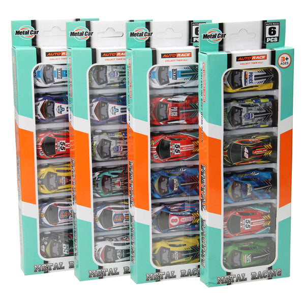 Autoset pull back functie, 6st.