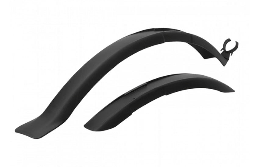 Polisport spatbordset 28 florida 45 mm - zwart
