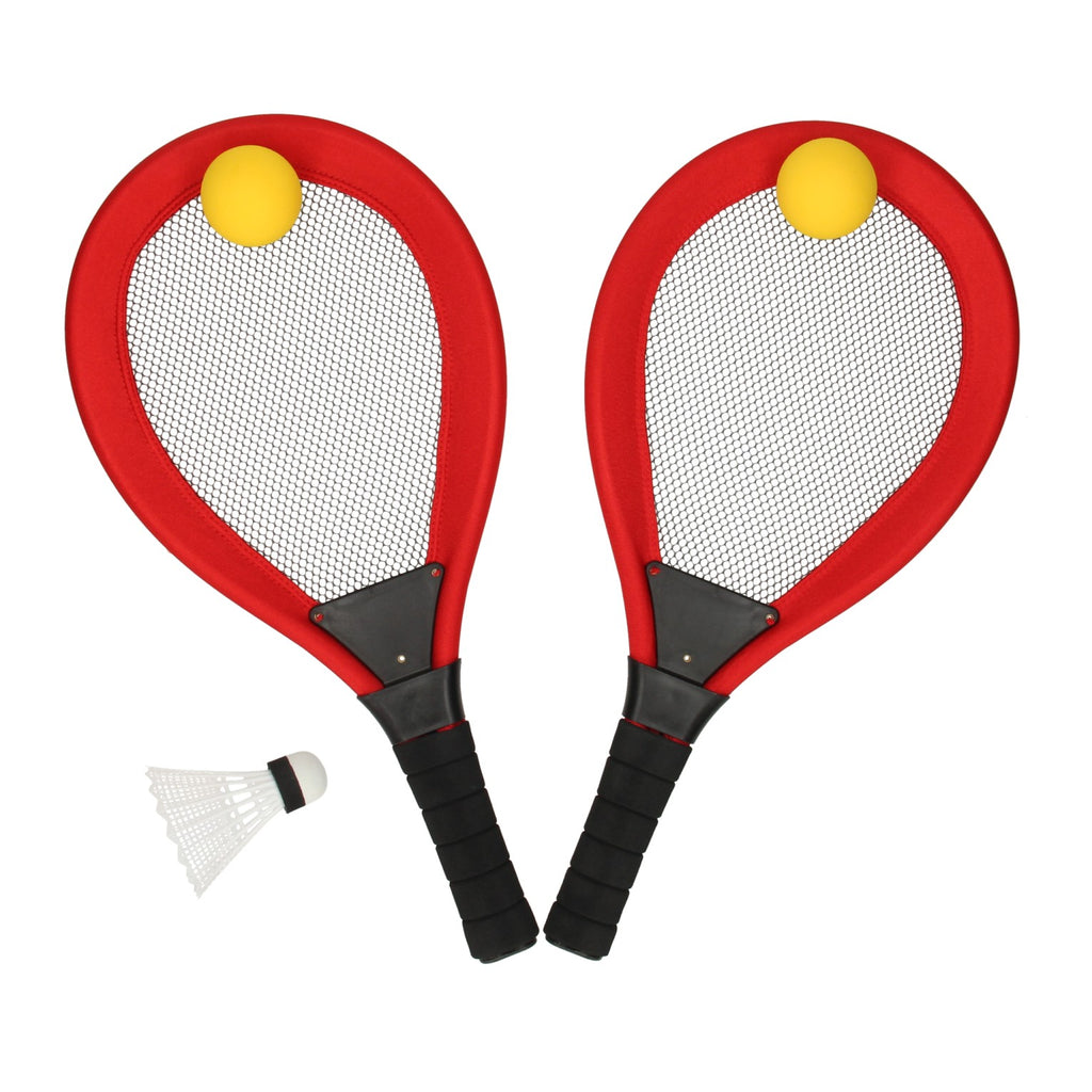 Lobbes speelgoed bv soft tennis- en badmintonset kleur