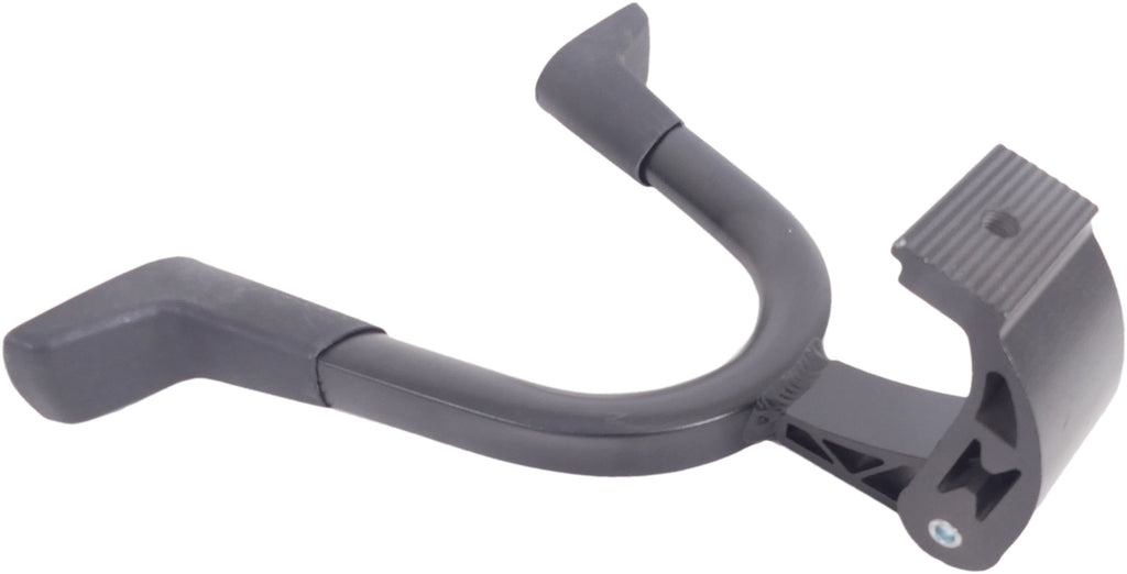 Edge middenstandaard 28 double 2-poot 30cm aluminium - zwart