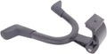 Edge middenstandaard 28 double 2-poot 30cm aluminium - zwart